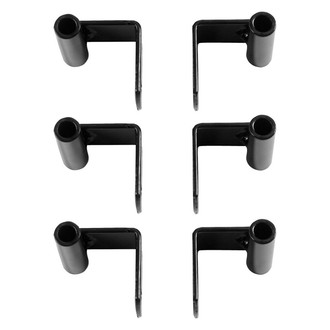 Warrior® - Black Soft Upper Half Door Brackets