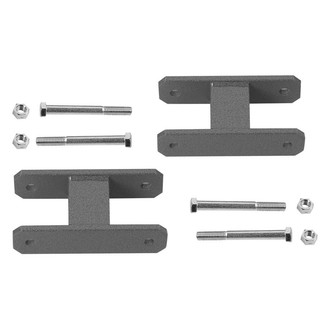 Warrior® - Greaseable Front Leaf Spring Shackle Bolt and Bushing Kit