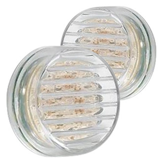 Warrior® - 2" Round Chrome LED Backup Lights