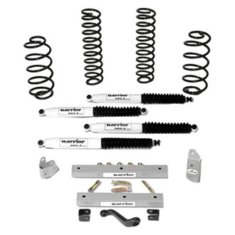 Warrior® - 4" x 4" Economy Front and Rear Suspension Lift Kit