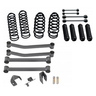 Warrior® - 3" x 3" Economy Front and Rear Suspension Lift Kit