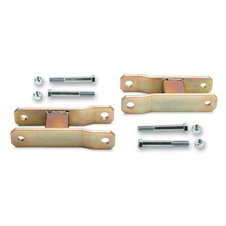 Warrior® - 2" Non-Greaseable Rear Lifted Leaf Spring Shackles