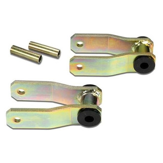 Warrior® - 1" Non-Greaseable Rear Lifted Leaf Spring Shackles