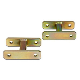 Warrior® - 1.2" Non-Greaseable Rear Lifted Leaf Spring Shackles