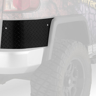 Warrior® - Black Diamond Plate Rear Corners