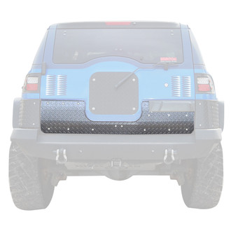 Warrior® - Diamond Plate Lower Tailgate Cover