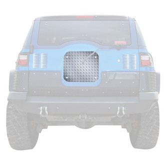 Warrior® - Diamond Plate Center Tailgate Cover