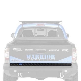 Warrior® - Black Diamond Plate Lower Tailgate Cover