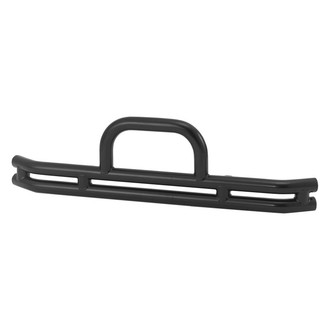 Warrior® - Full Width Black Powder Coated Rear Tubular Bumper