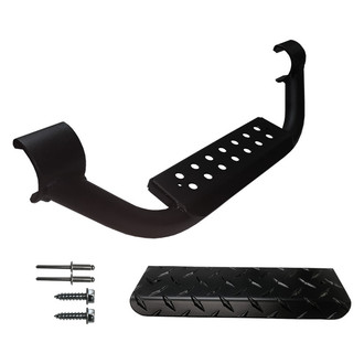 Warrior® - 3" Black Drop Steps for 2" Knight Guard™ Nerf Bars