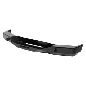 Warrior® - Rock Crawler Full Width Black Powder Coated Front Winch HD Bumper