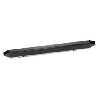 Warrior® - Stubby Black Powder Coated Front HD Bumper