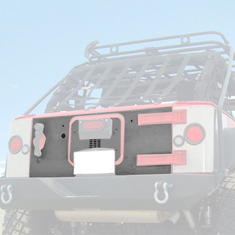 Warrior® - Heavy Duty Aluminum Raw Outer Tailgate Cover
