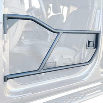 Warrior® - Black Powder Coat Front Adventure Tube Doors