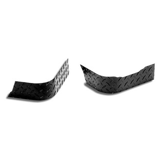 Warrior® - Black Diamond Plate Rear Short Corners
