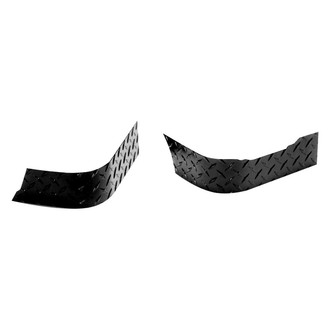 Warrior® - Black Diamond Plate Rear Short Corners