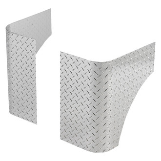 Warrior® - Diamond Plate Rear Corners