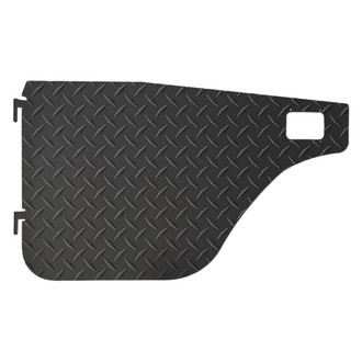 Warrior® - Black Diamond Plate Half Doors