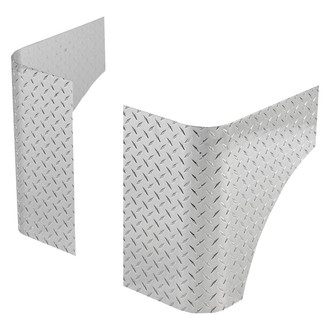 Warrior® - Diamond Plate Rear Corners