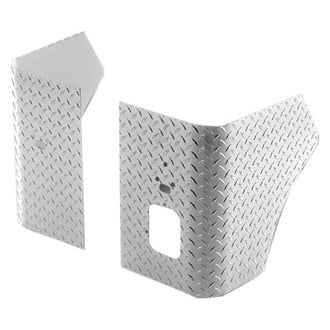 Warrior® - Diamond Plate Rear Corners with Holes