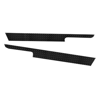 Warrior® - Black Diamond Plate Side Plates with Front Cut Out