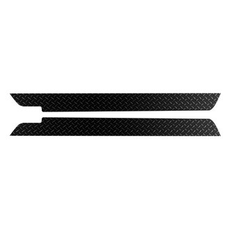 Warrior® - Black Diamond Plate Side Plates with Front Cut Out