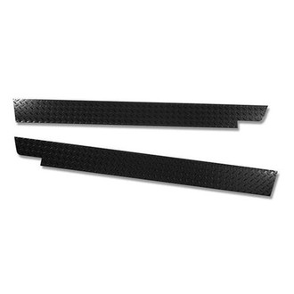 Warrior® - Black Diamond Plate Side Plates with Front Cut Out and Lip