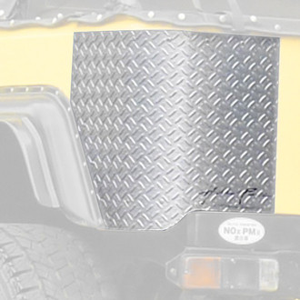 Warrior® - Diamond Plate Rear Full Side Corners