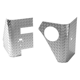 Warrior® - Diamond Plate Rear Corners with Holes