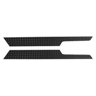 Warrior® - Black Diamond Plate Side Plates with Front Cut Out