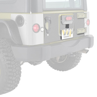 Warrior® - Polished Inner and Outer Tailgate Cover with Center Cover