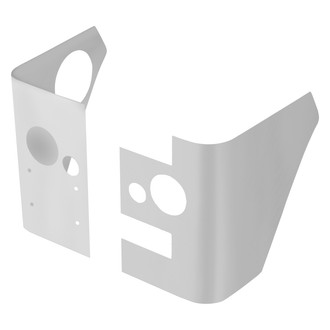 Warrior® - Polished Rear Corners with LED Cut Out