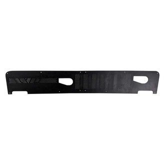 Warrior® - Smooth Black Center Hood Cowling Cover