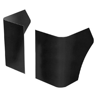 Warrior® - Smooth Black Rear Corners