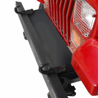 Warrior® - Smooth Black Front Frame Cover