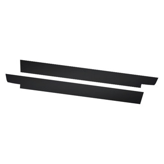 Warrior® - Smooth Black Side Plates with Front Cut Out