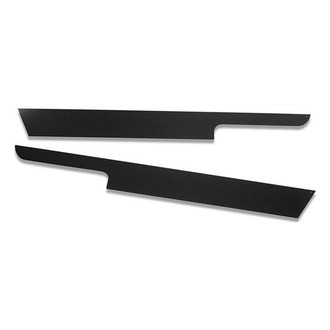 Warrior® - Smooth Black Side Plates with Front Cut Out