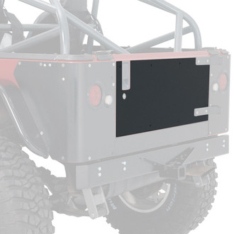 Warrior® - Smooth Black Inner and Outer Tailgate Cover