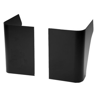 Warrior® - Smooth Black Rear Corners