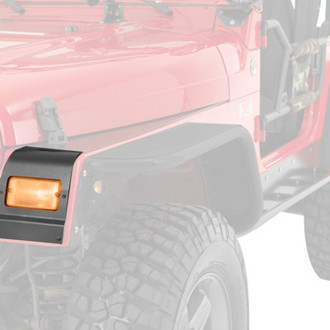 Warrior® - Smooth Black Front Fender Protector