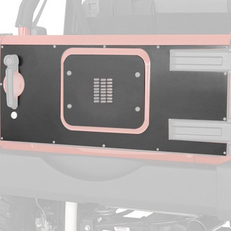 Warrior® - Smooth Black Inner and Outer Tailgate Cover with Center Cover