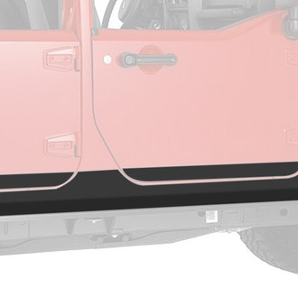 Warrior® - Smooth Black Side Plates with Front Cut Out