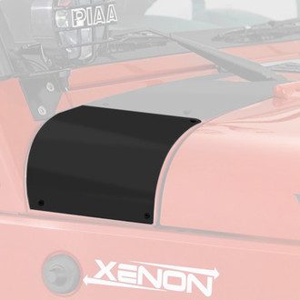 Warrior® - Smooth Black Outer Hood Cowling Covers