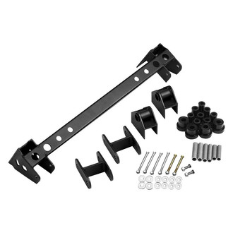 Warrior® - 1" Front Leaf Spring Shackle Reverse System