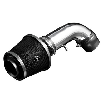 Weapon-R® - Secret Weapon Aluminum Polished Short Ram Air Intake System with Black Filter