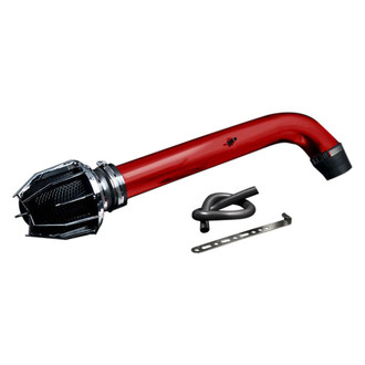Weapon-R® - Dragon Aluminum Red Short Ram Air Intake System with Black Filter