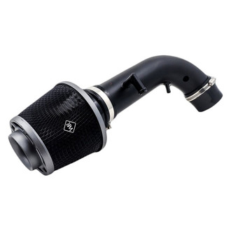 Weapon-R® - Secret Weapon Aluminum Black Short Ram Air Intake System with Black Filter