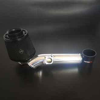Weapon-R® - Stealth Secret Weapon Aluminum Flat Black Short Ram Air Intake System with Black Filter