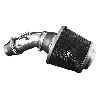 Weapon-R® - Secret Weapon Aluminum Polished Short Ram Air Intake System with Black Filter