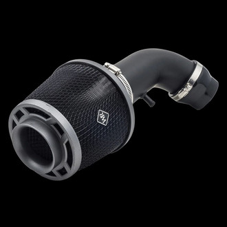 Weapon-R® - Stealth Secret Weapon Aluminum Flat Black Short Ram Air Intake System with Black Filter